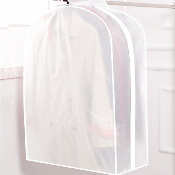[JM]家居韩式高品防尘防潮立体衣物收纳整理罩（大号-白色）3个装