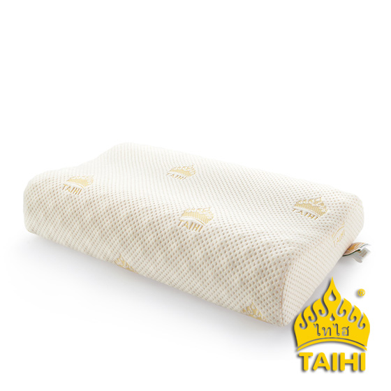 泰嗨泰国整只原装进口天然乳胶高低按摩枕标准款