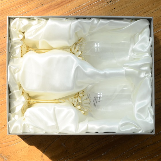 奇居良品 斯隆珐琅彩水晶玻璃红酒杯2件套礼盒·2件套