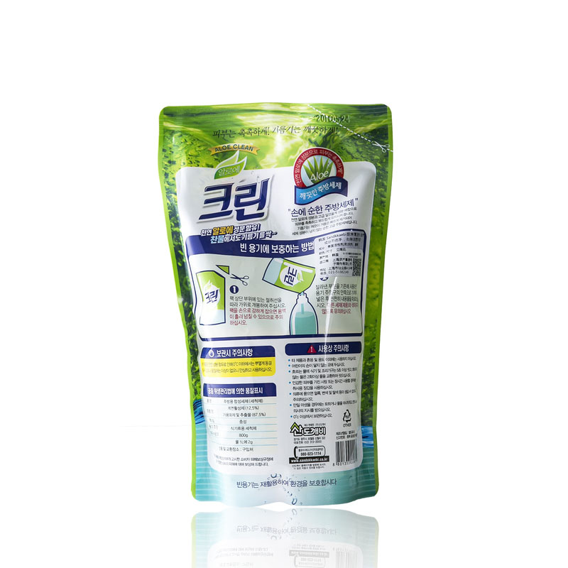 [巴洛奇]Sandokkaebi 韩国进口餐具果蔬洗洁精•4支·包装绿色