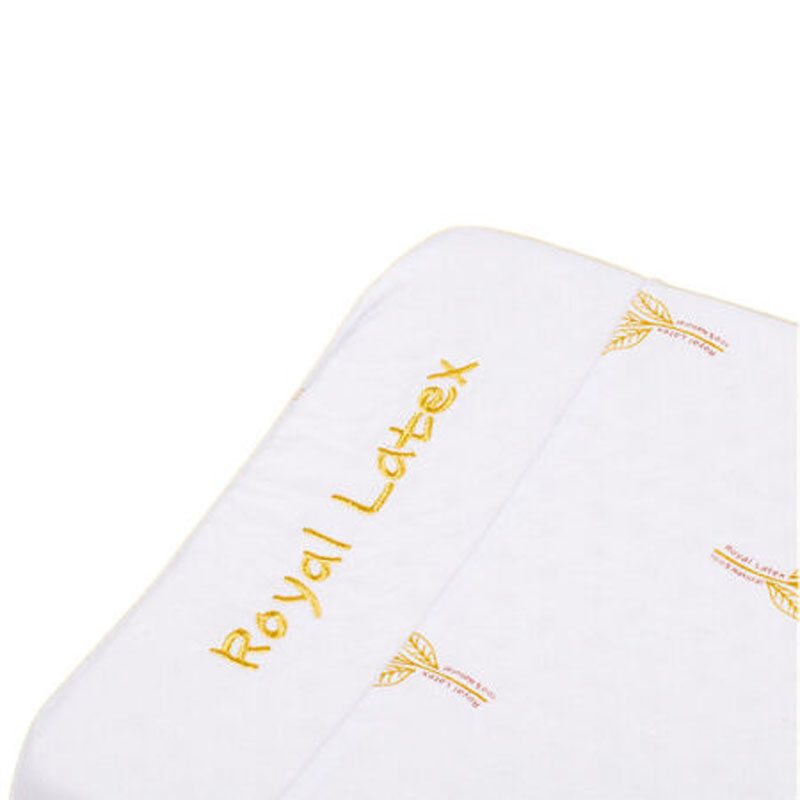 [巴洛奇]Royal Latex 泰国皇家乳胶枕 高低无颗粒平滑枕·白色