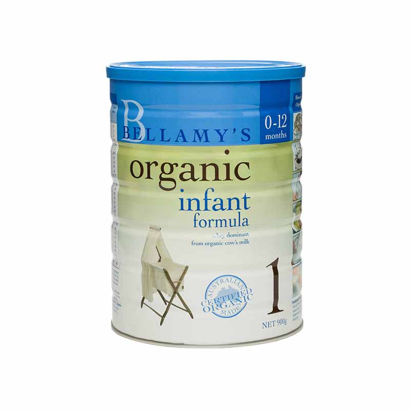 澳洲直邮 贝拉米婴幼儿配方奶粉一段0-6个月·900g 3罐