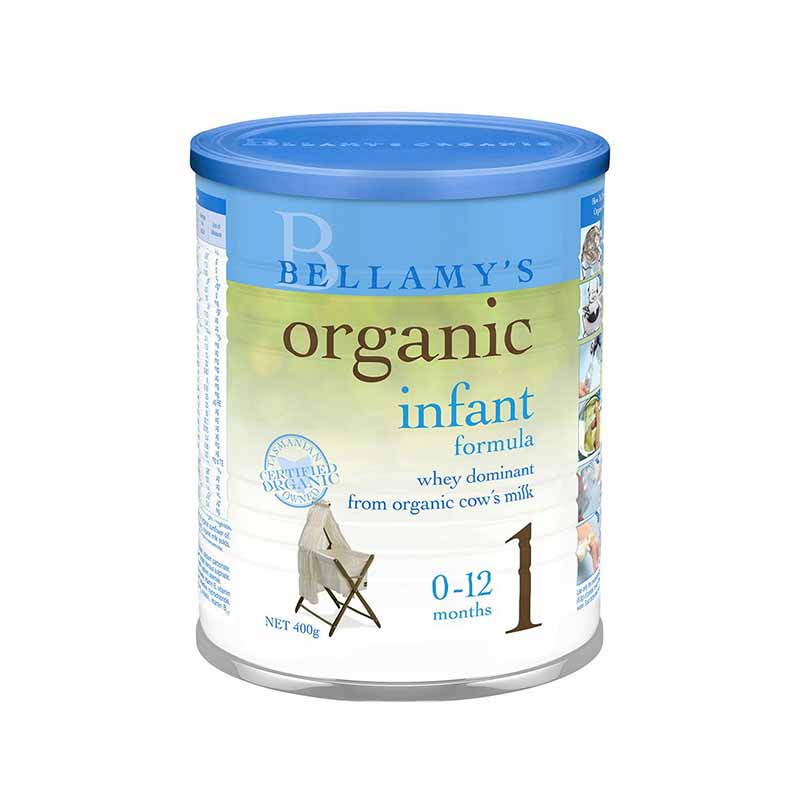 澳洲直邮 贝拉米婴幼儿配方奶粉一段0-6个月·900g 6罐