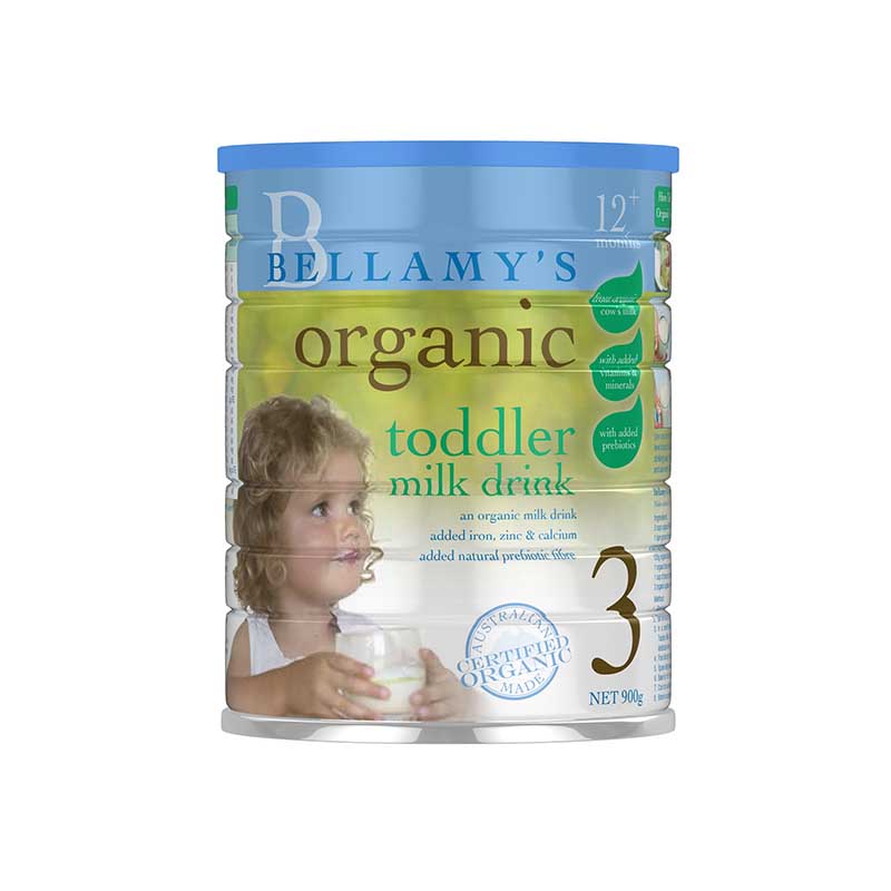 澳洲直邮 贝拉米婴幼儿配方奶粉三段1岁以上·900g 3罐