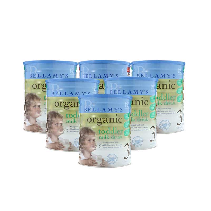 澳洲直邮 贝拉米婴幼儿配方奶粉三段1岁以上·900g 6罐