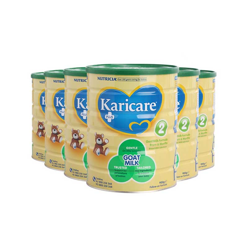 澳洲直邮 可瑞康婴幼儿配方羊奶粉二段6-12个月·900g 6罐