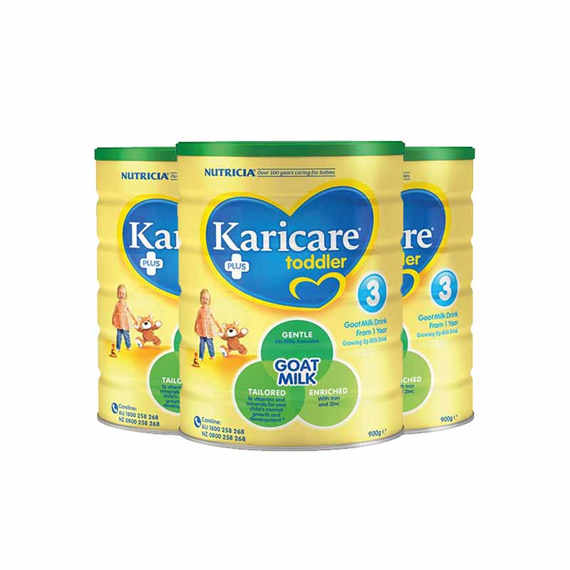 澳洲直邮 可瑞康婴幼儿配方羊奶粉三段一岁以上·900g 3罐