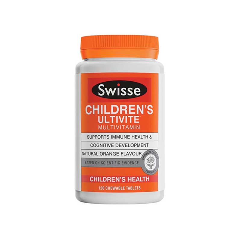澳洲直邮 Swisse儿童复合维生素咀嚼片·120粒2瓶