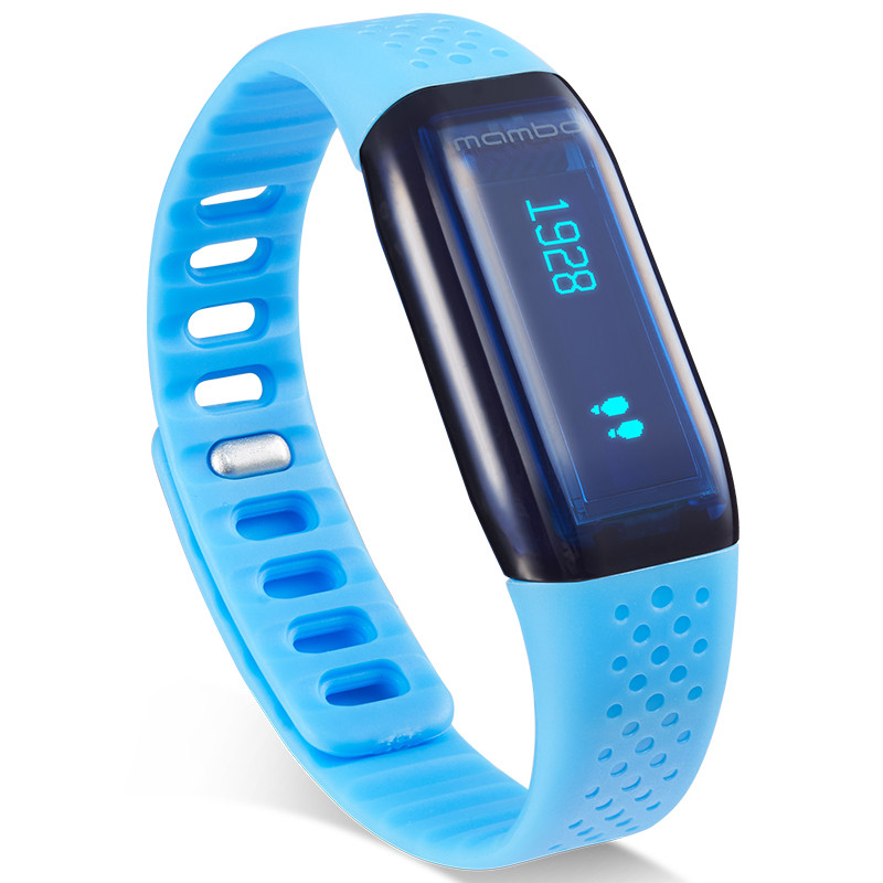 乐心智能手环手表计步器防水蓝牙健康安卓苹果ios运动手环mambo·蓝色