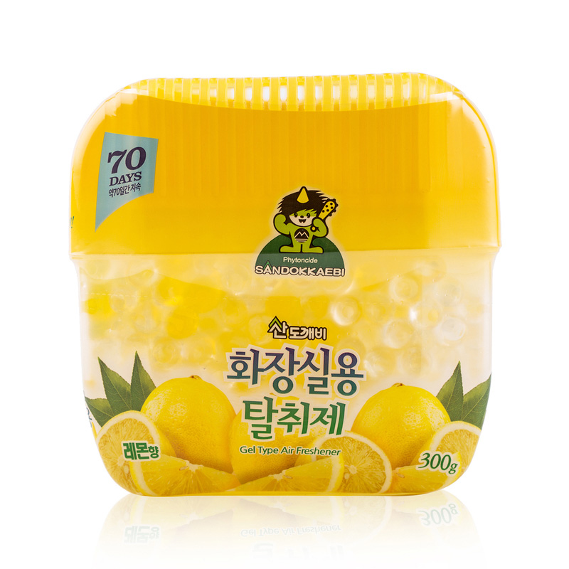 [巴洛奇]Sandokkaebi 韩国进口空气芳香剂清香剂·3支·黄色