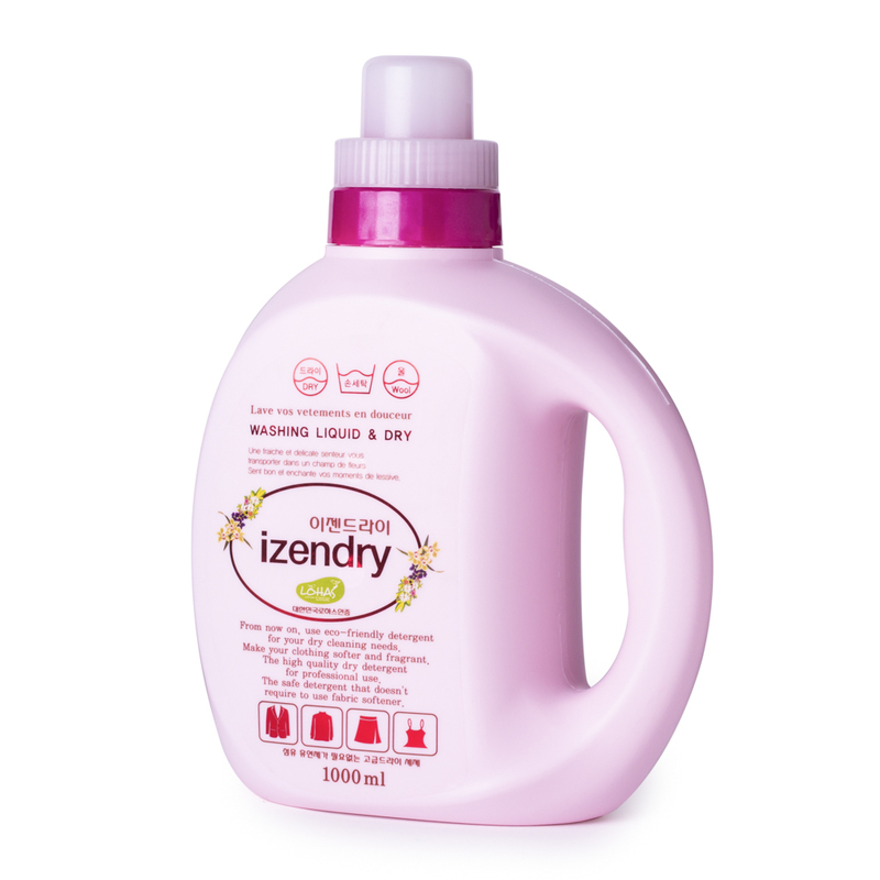 [巴洛奇]清洁革命 韩国进口IZENDRY中性衣物柔顺洗涤剂洗衣液·粉色