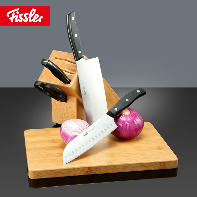 菲仕乐 精致系列厨房刀具厨师刀主厨刀菜刀刀具套组