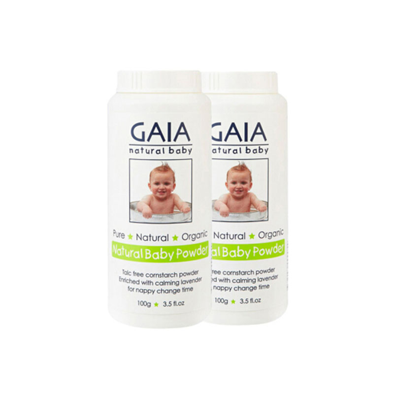 澳洲直邮 Gaia婴儿玉米爽身粉·2瓶