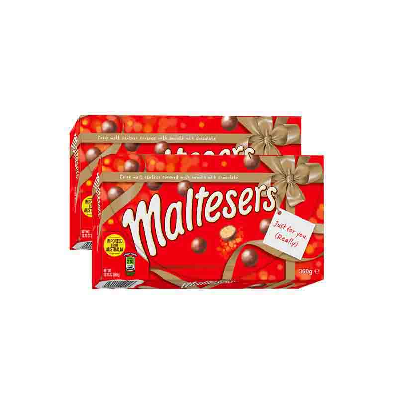 澳洲直邮 Maltesers麦丽素巧克力豆·360g2盒