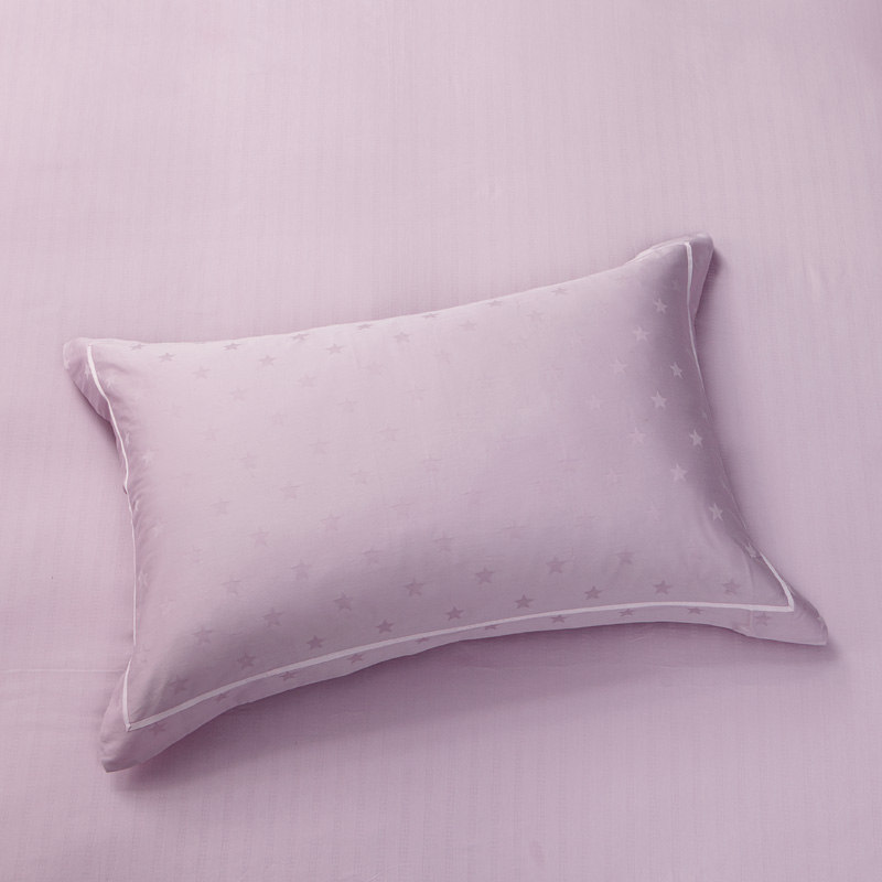 LOVO家纺色彩生活 粉色5尺 纯棉全棉床上用品四件套（罗莱生活出品）