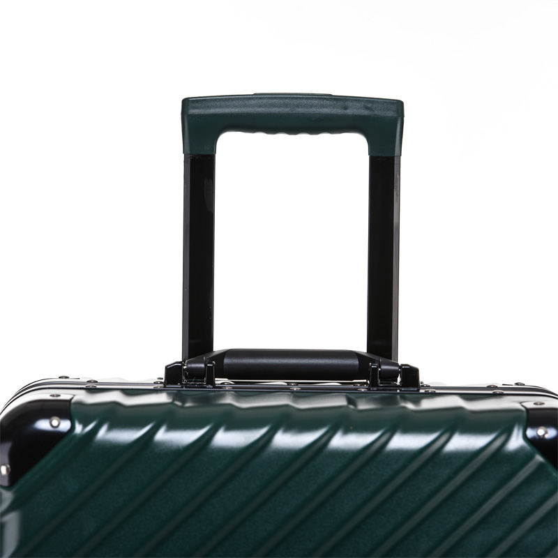 BBM商务行李铝框箱男登机箱女密码箱拉杆旅行箱万向轮皮箱韩版硬箱29寸·绿色