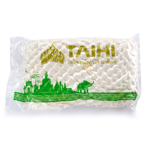 泰嗨 泰国整只原装进口天然乳胶美容平面枕