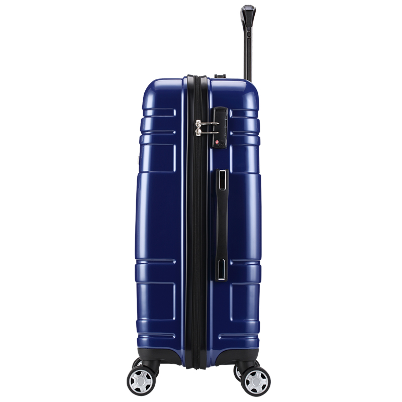WEPLUS唯加20英寸商务登机箱拉杆箱加赠双肩包（四色可选）·蓝色
