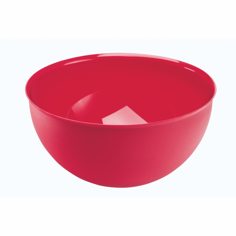 [巴洛奇]koziol 德国塑料洗菜盆篮洗水果盆篮沙拉碗·红色