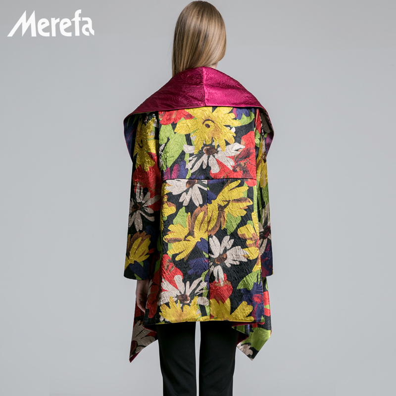 Merefa 锦绣芳华披风衣·彩色DFWPF043