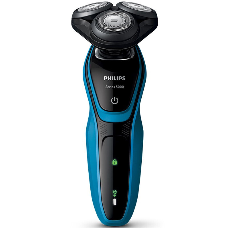 【飞利浦（philips）电动剃须刀 多功能理容 全身水洗 刮胡刀 S5077 03·蓝黑色】报价 图片 价格 评论 评测 清洁工具价格 优