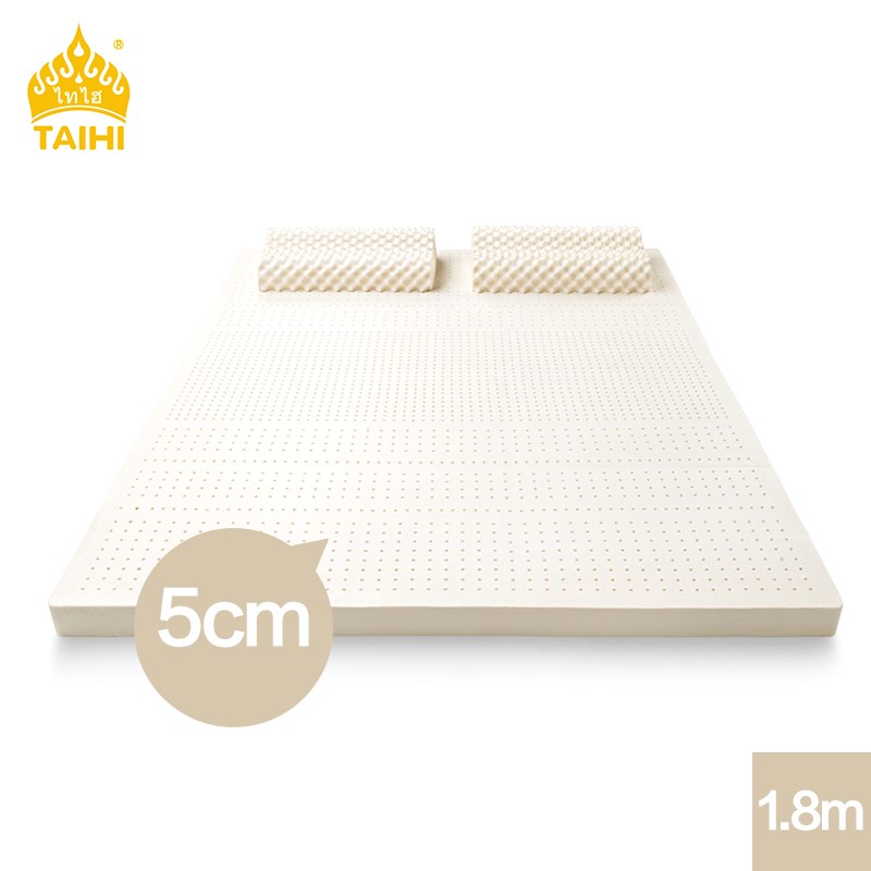 泰嗨泰国整只原装进口天然乳胶床垫1.8*5公分