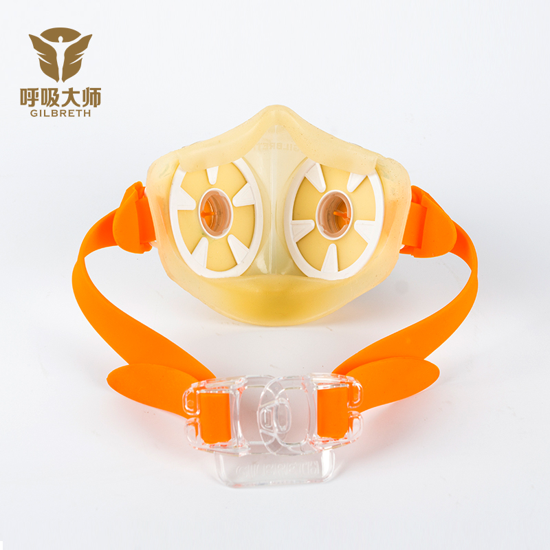 呼吸大师防雾霾防PM2.5食品级硅胶口罩迷你系列·迷你豹纹