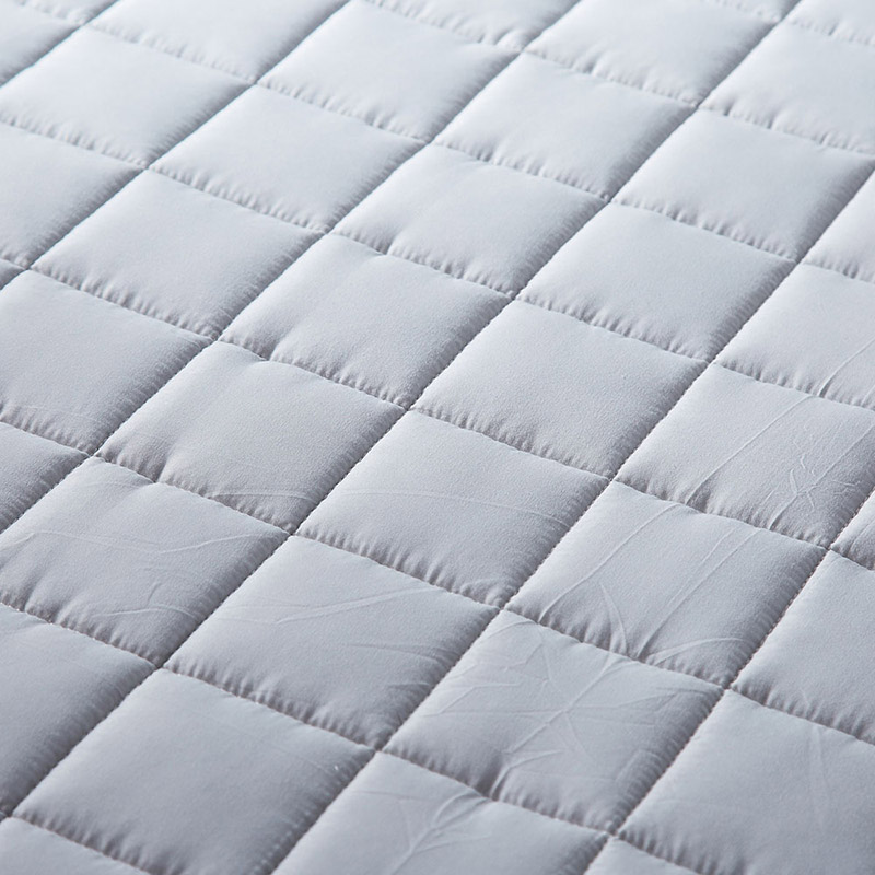 莱薇 可水洗床褥床垫加厚席梦思保护垫（灰色）150*200cm·灰色