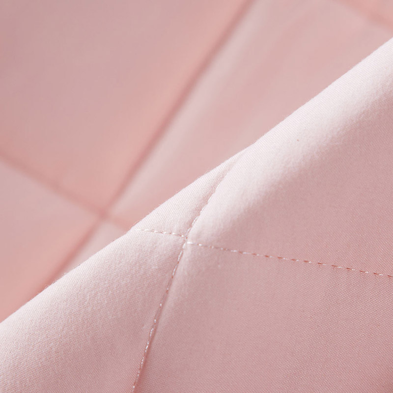 莱薇 可水洗床褥床垫加厚席梦思保护垫（粉色）150*200cm·粉色