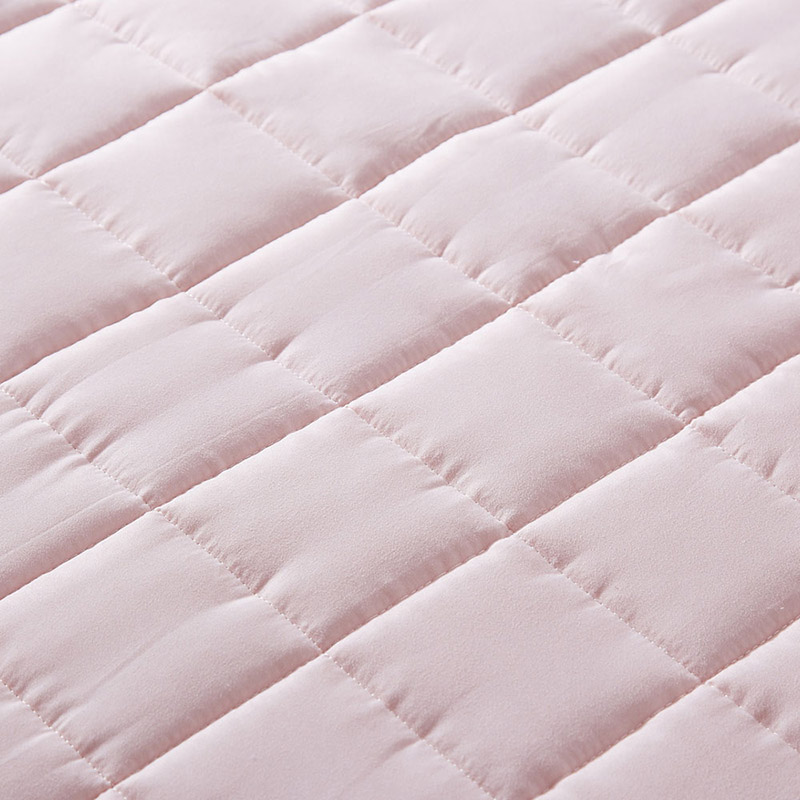 莱薇 可水洗床褥床垫加厚席梦思保护垫（粉色）150*200cm·粉色