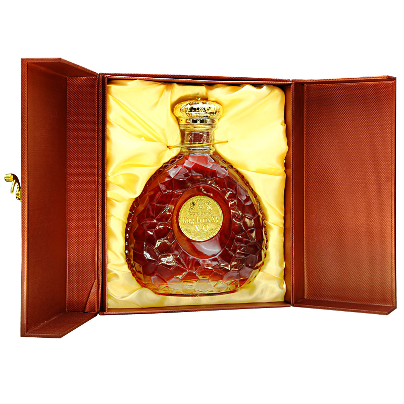 法国进口国王路易十五xo白兰地礼盒700ml