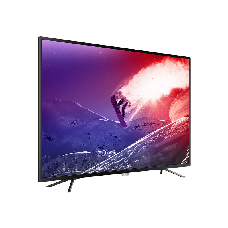 飞利浦(philips)55英寸4k超高清led智能平板电视机55puf6281/t3