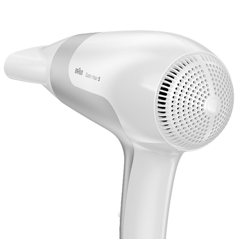 braun 德国博朗强效吹风机hd580·优雅白