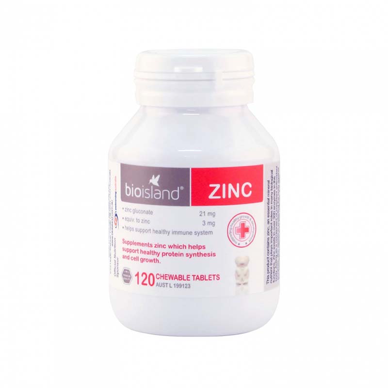 澳洲直邮bioisland儿童锌片2瓶