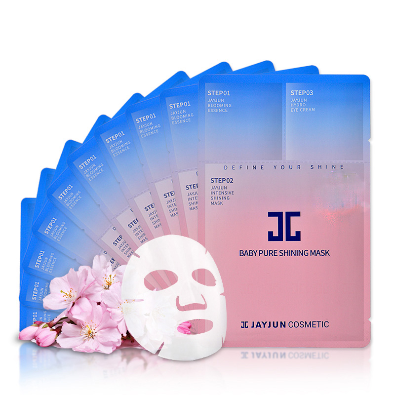 韩国直邮jayjun水光面膜樱花焕白面膜·10片