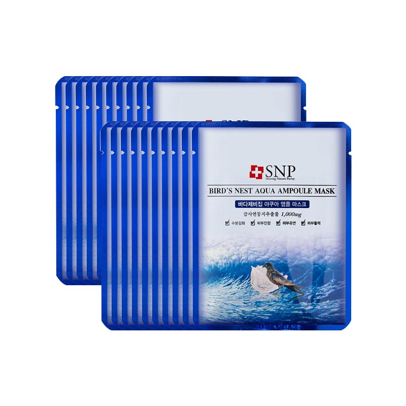 [tv商品]香港直邮 snp 海洋燕窝水库面膜·20片