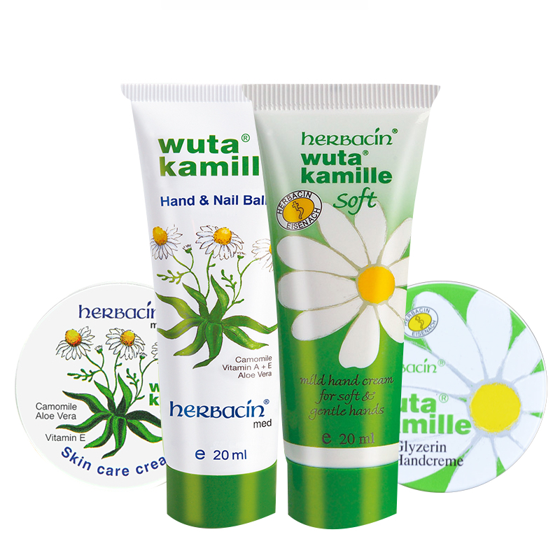 贺本清小甘菊滋润保湿手足霜4个