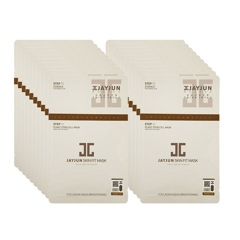 【香港直邮 jayjun 植物干细胞紧致焕活面膜·20片