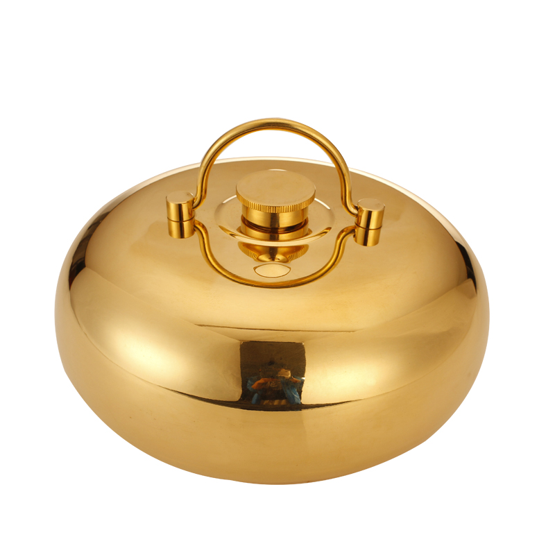 飞凰 光面款铜汤婆子13cm